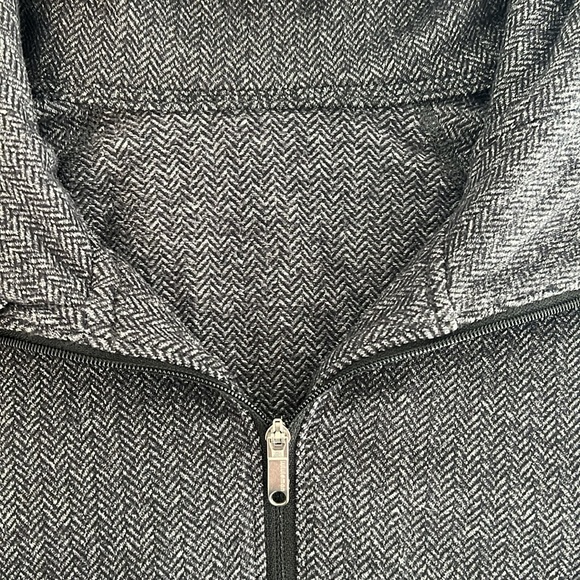 Lululemon men’s herringbone quarter zip hoodie M - Picture 5 of 9